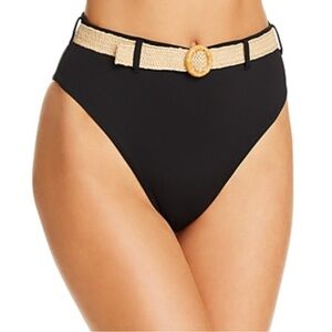 WeWoreWhat Emily Belted Bikini Bottoms NWT